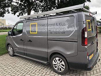 Belettering van bedrijfsvervoer Hi-Design Nieuw-Beerta